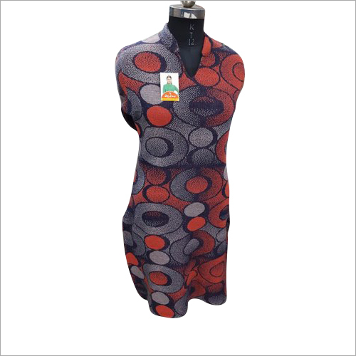 Ladies Printed Woolen Kurti - Woolen, Size: S, M, L, XL, XXL | Vibrant Colors, Elegant Look, Daily Wear, Washable, Winter Essential