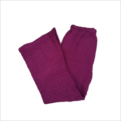 Ladies Casual Wear Woolen Palazzo - Woolen Sizes: S M L XL XXL | Washable Smooth Texture Elegant Design Long Lasting Sheen