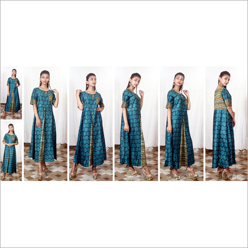 Ladies Cotton And Rayon Printed Kurti - Cotton & Rayon, Sizes: S-XXXL, 3/4 Sleeve, All Season | Quick Dry, No Fade, Lightweight, Comfortable Fit, Stunning Prints