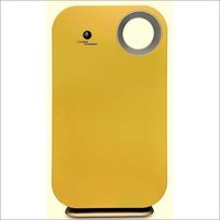 Breeze Air Purifier - Plastic, 17.7" X 12.2" X 7.9", Yellow | Hepa & Activated Carbon Filter, Led Display With 8 Touch Buttons, 395 Cadr, 430-645 Sq. Ft. Coverage