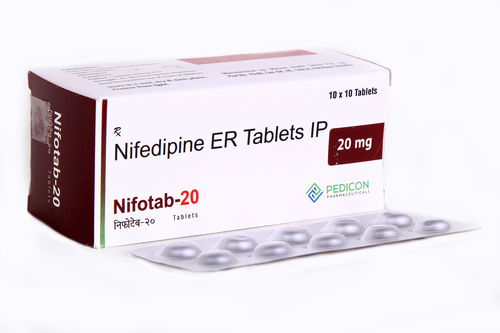 Tablets Nifedipine Er 20