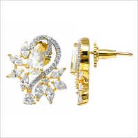 Artificial Cubic Zirconia Earrings