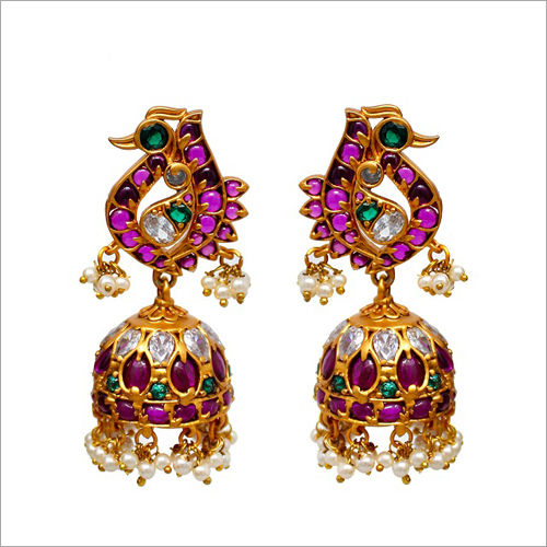 Earrings Ladies Artificial Jhumka