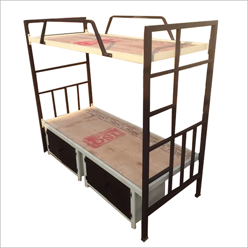 wooden bunker cot