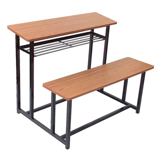 2 Seater School Desk Bench