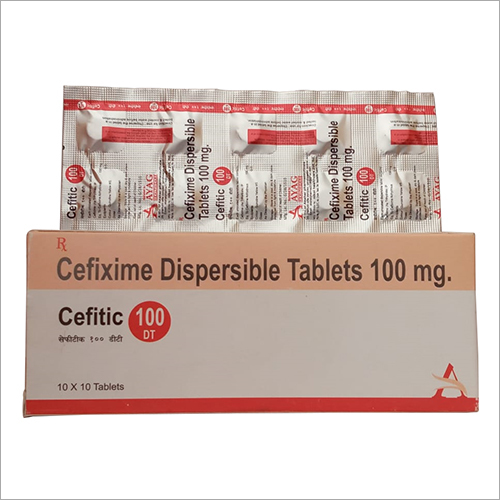 100mg Cefixime Dispersible Tablets