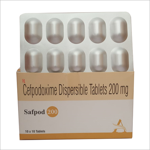 200Mg Cefpodoxime Dispersible Tablets General Medicines