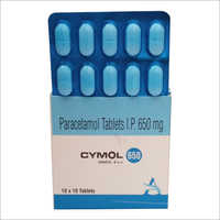 650mg Paracetamol marca en la tableta I.P