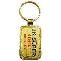 Metal Gold Plating Keychain