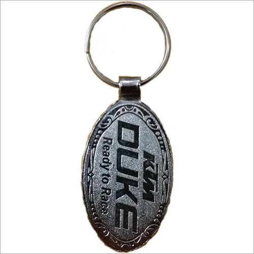 Metal Nickel Plating Keychain