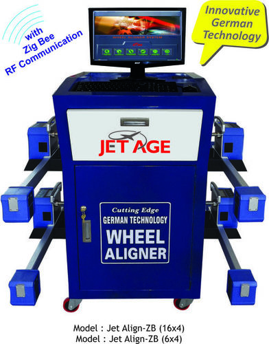 Computerized Wheel Alignment Machine -  Jet Align - ZB (6x4) - 2 Head
