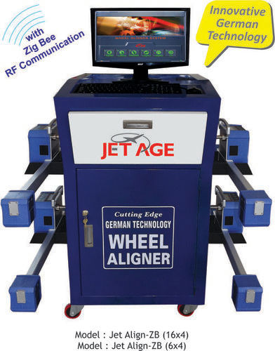 Computerized wheel Alignment Machine - Jet Align -ZB (16x4) - 4 Head