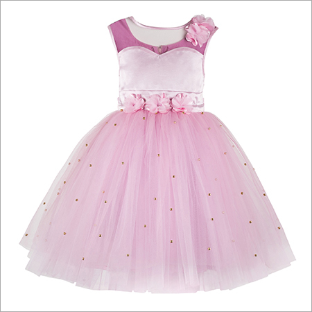 Baby Pink Party  Dress
