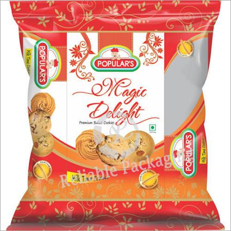 Plastic Cookies Printed Packaging Pouch