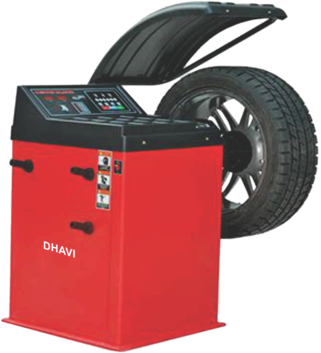 Computerised Wheel Balancer By DHAVI MACHINE PRIVATE LIMITED