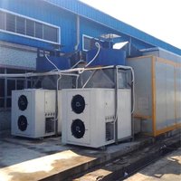 High Efficiency Solar Heat Pump Dehydrator - Stainless Steel, 2400x1300x1700 Mm | 62000 Watt Power, Eco-friendly Drying Solution For Hazel Nuts