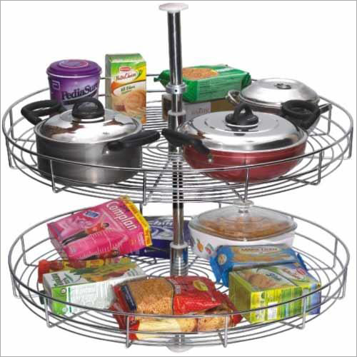 Full Round Carousel Kitchen Basket