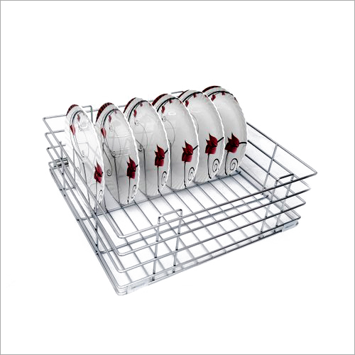 Metal Ss Wire Plate Kitchen Basket