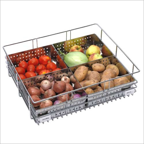 Metal Ss Vegetable Kitchen Basket