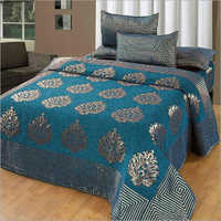 Chenille Printed Bed Sheet