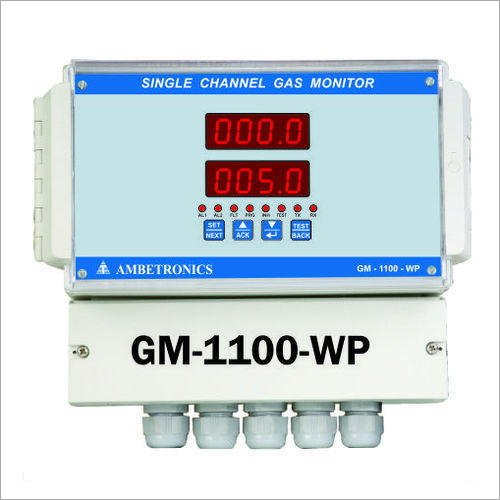 Single Channel Gas Monitor - Weatherproof