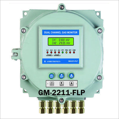Dual Channel Fixed Gas Monitor Flameproof