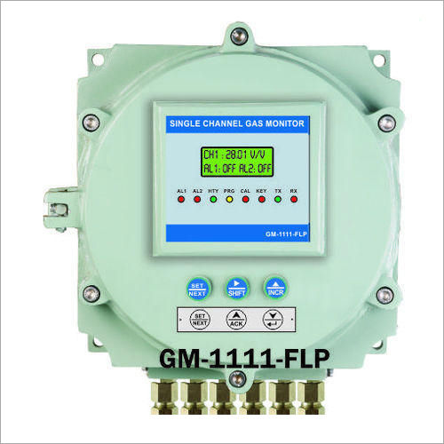 Flame Proof Single Channel Gas Monitor