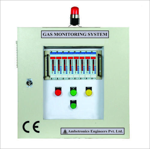 8 Channel Gas Monitor Rack