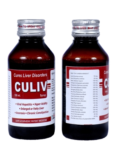 Culiv Syrup , 200ml Cure Liver Disorder