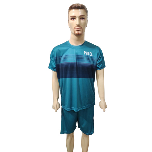 Mens Customized Sports T-Shirt with Shorts