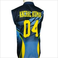 Mens Sleeveless Printed Sports T-Shirt