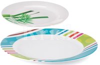 Round Melamine Dinner Plates