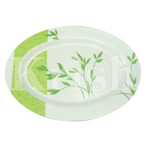 Oval Melamine Rice Tray