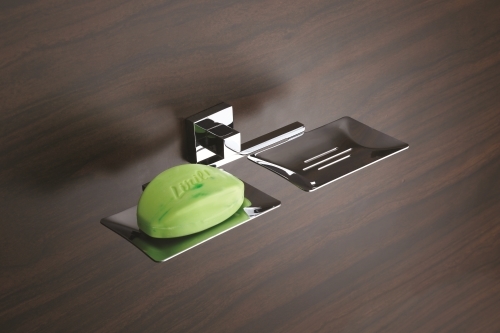 Double Soap Dish Installation Type: Wall Mounted