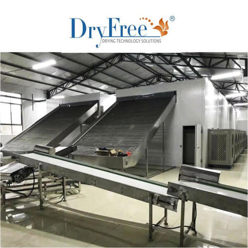 Big Capacity Drying Line Scallion Belt Dryer Dimension(L*W*H): 6*2.24*2.6  Meter (M)