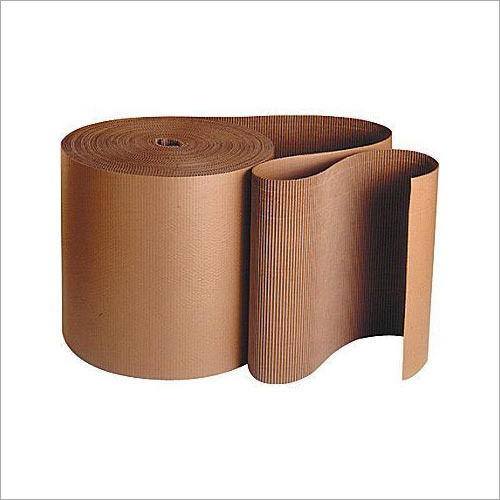 Brown Single Face Corrugated Paper Roll