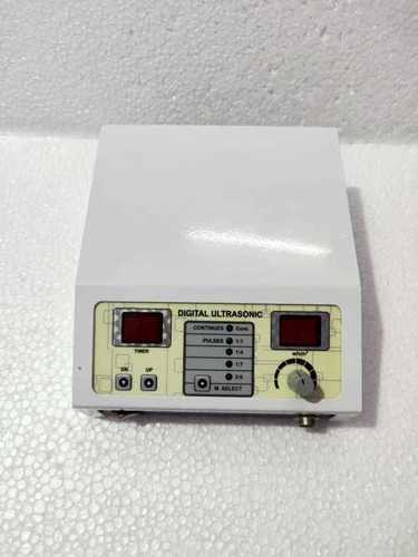 Digital Ultrasonic - ABS Plastic 20x15x10cm, 1Mhz Frequency | LCD Digital Display, Portable, Multiple Intensities, Ultrasound Therapy