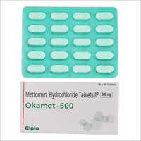 Metformin Hydrochloride Tablets IP 500MG