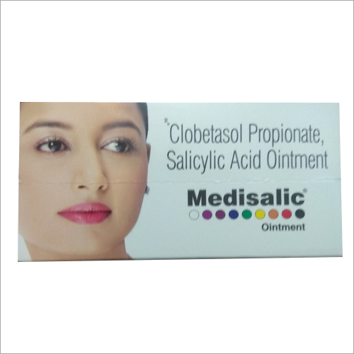 Clobetasol Propionate And Salicylic Acid Ointment Application: External Surface.