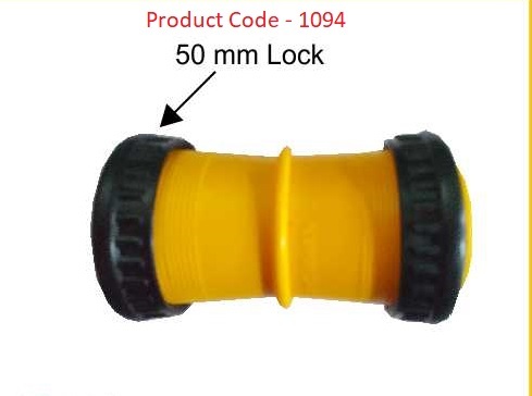Straight Connector / 50 mm Lock