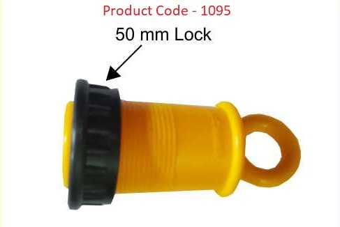 End Cap / 50 mm Lock