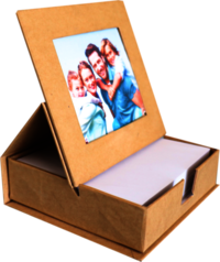 Scribbling Pad With Photo Frame