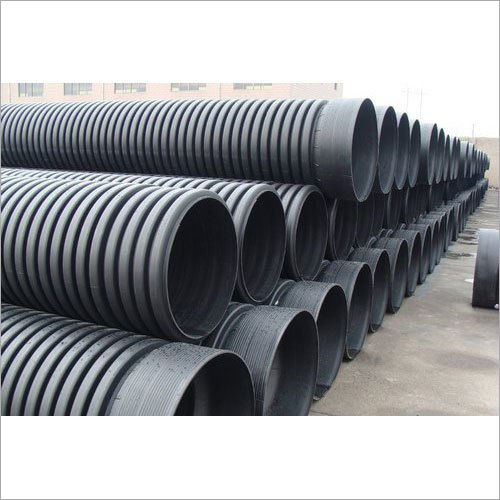 600 Mm Double Wall Corrugated Pipe Length: 3  Meter (M)