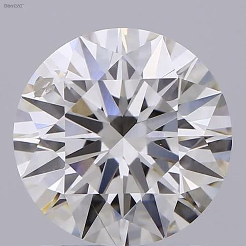 CVD Diamond 2.01ct I SI2 Round Brilliant Cut IGI Certified Stone