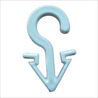 Socks Hook Hanger - Pp Material, White Hangers | Durable Design For Garment Stores, Shops, And Showrooms