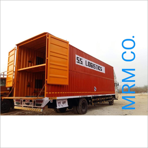 Scooter Truck Trailer Body - High-Grade Metal, Variable Dimensions, Orange | Durable, Corrosion Resistant, Customizable, Secure Transport