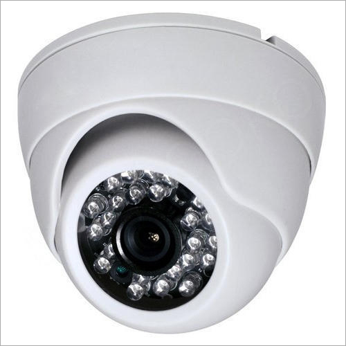 CCTV Dome Camera - 1.3 MP Analog Video Quality, 10-15 m Range | Day & Night LED Array, Weatherproof, Indoor/Outdoor Security Solution