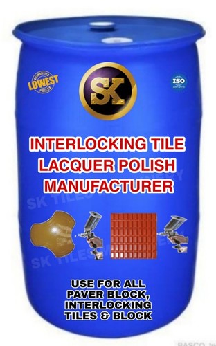 Interlocking Tiles Lacquer Polish By SK TILES MACHINERY