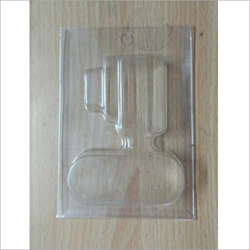 Transparent PVC Mobile Charger Blister