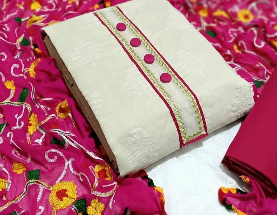 Khadi Cotton Dress Materials